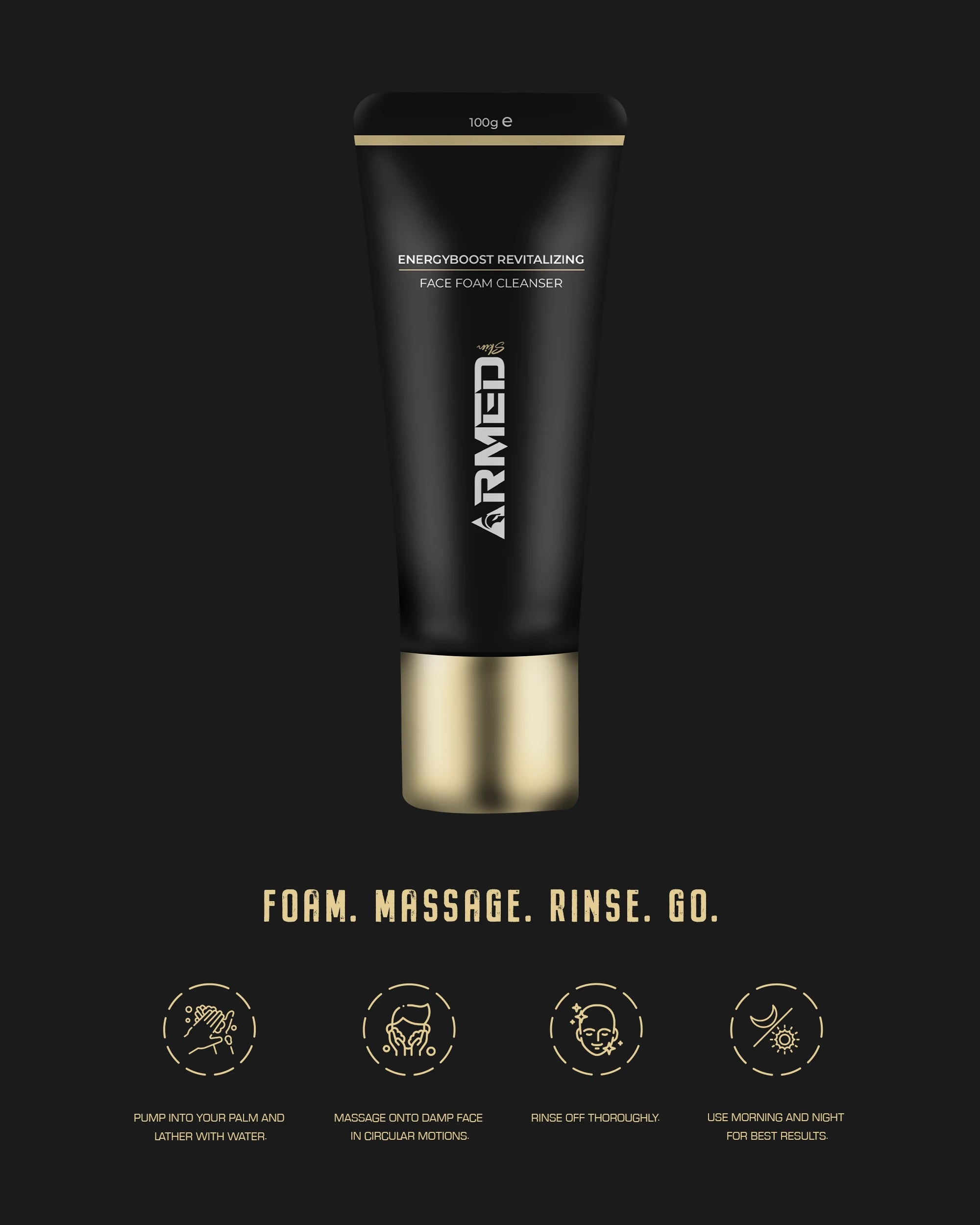 Energy Boost Foam Cleanser       100ml